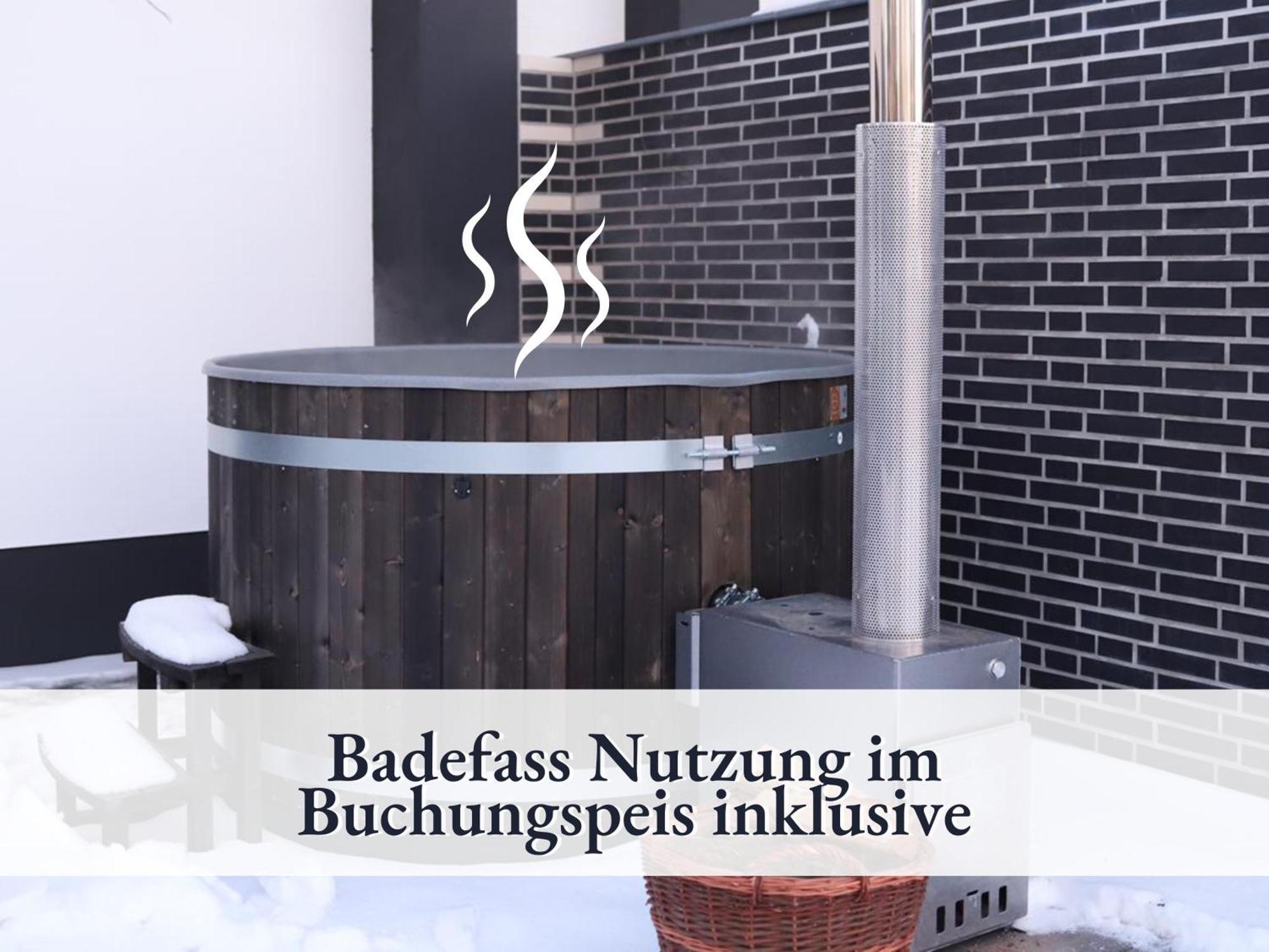 Fewo River I Wellnesstraum I Winterentspannung I Inkl Badefass I Kamin I Sauna Wendisch Rietz Eksteriør bilde